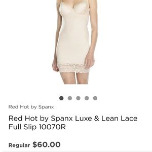 Red Hot by SPANX luxe and lean slip size Large